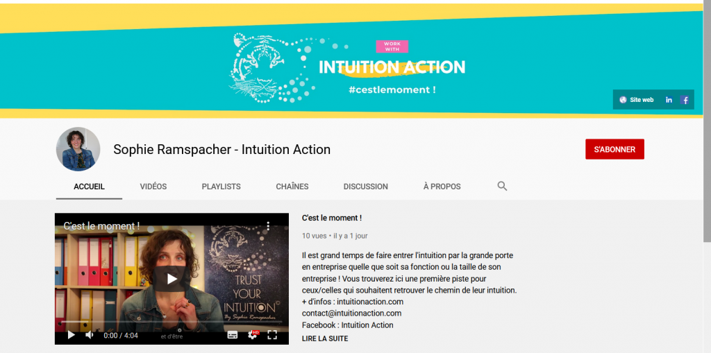 Intuition Action Sophie Ramspacher
